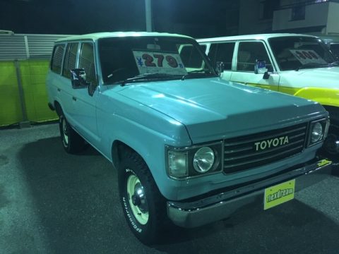 ランクル60　ランドクルーザー60　FJ62G　ロールーフ換装　丸目換装　屋根白